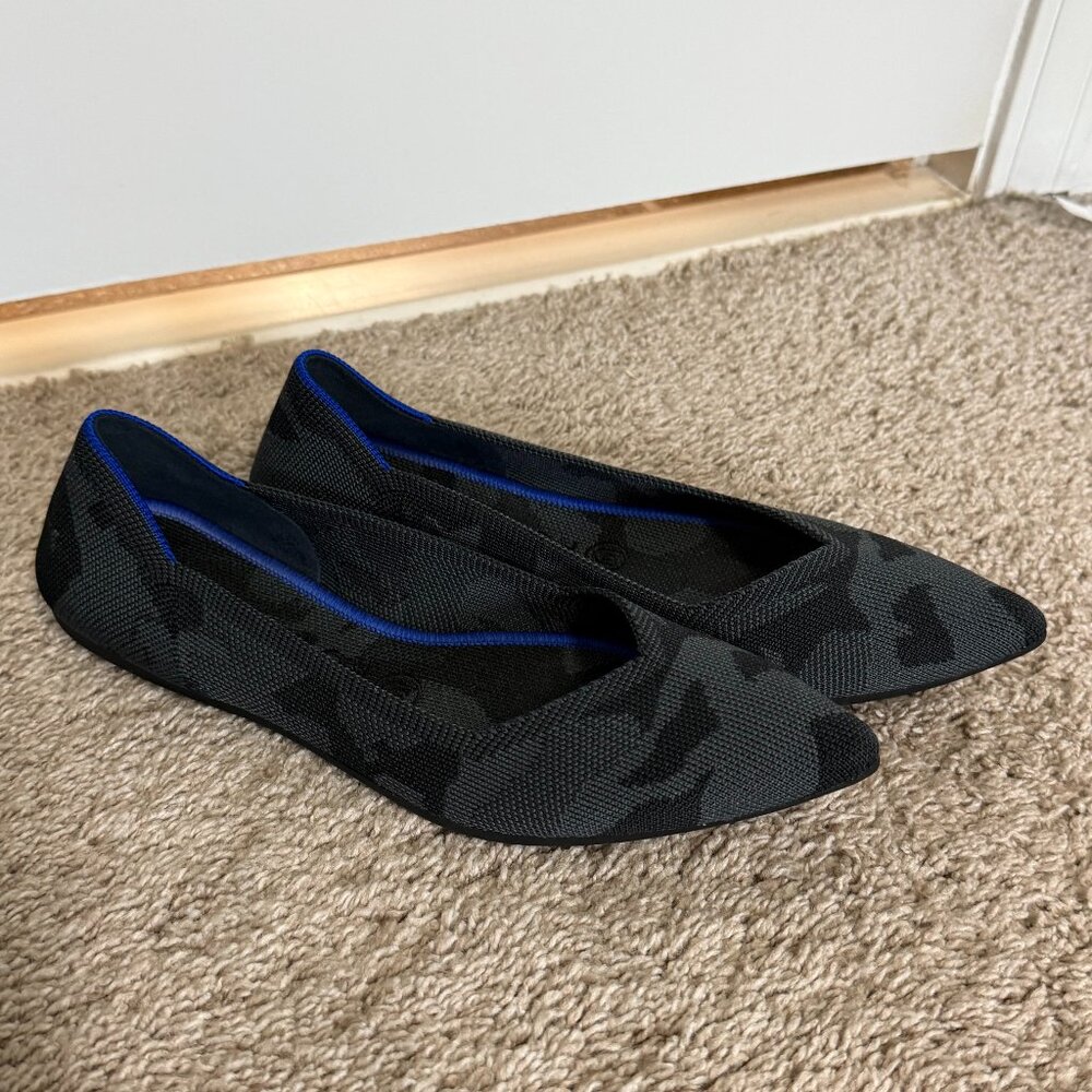 Rothy's The Point - Grey Camo - Size 9